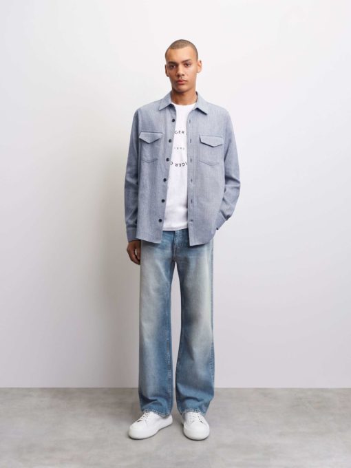 Tiger of Sweden Arnou P Overshirt Light Ink