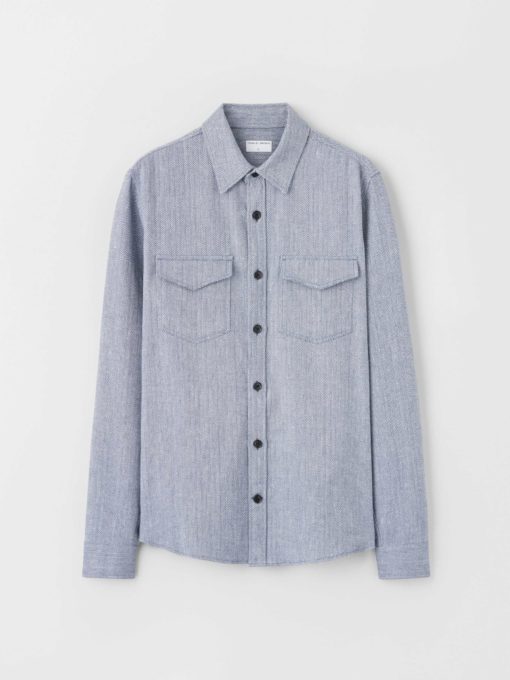 Tiger of Sweden Arnou P Overshirt Light Ink