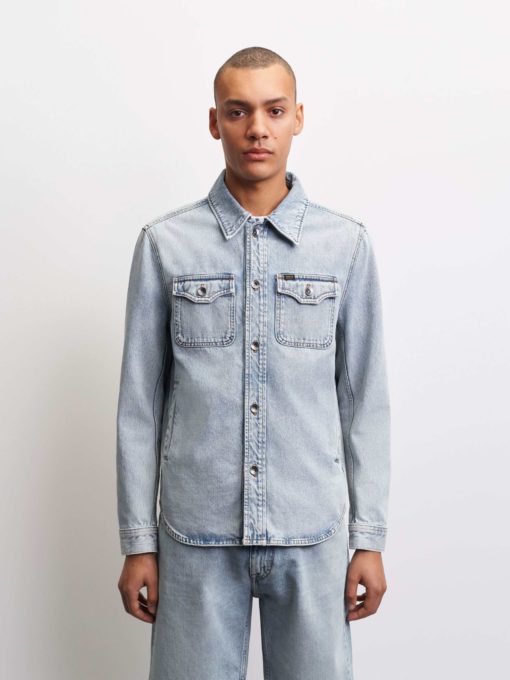 Tiger of Sweden Get Denim Jacket Light Blue