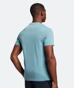 Lyle & Scott Hawick Print T-Shirt Skipton Blue