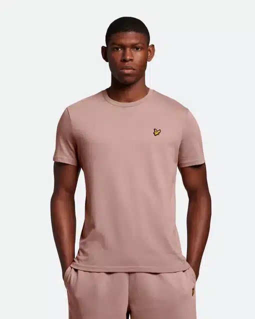 Lyle & Scott Plain T-shirt Hutton Pink