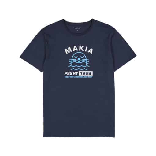Makia Airisto T-shirt Dark Blue