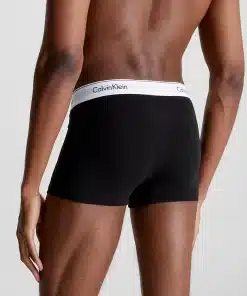 Calvin Klein Modern Cotton 3-Pack Trunks Black