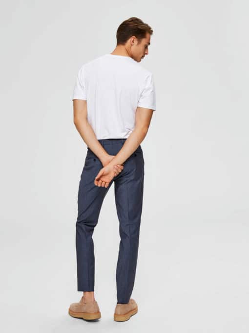 Selected Homme New Pima V-Neck Black