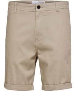 Selected Homme Luton Flex Shorts Crockery
