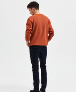 Selected Homme Slim Leon Soft Slim Fit Jeans Blue Black Denim