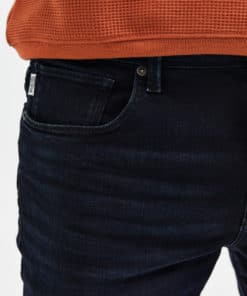 Selected Homme Slim Leon Soft Slim Fit Jeans Blue Black Denim