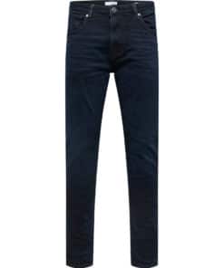 Selected Homme Slim Leon Soft Slim Fit Jeans Blue Black Denim