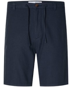 Selected Homme Brody Linen Shorts Incense