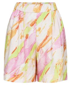 Selected Femme Aurelia Wide Shorts Blushing Pride