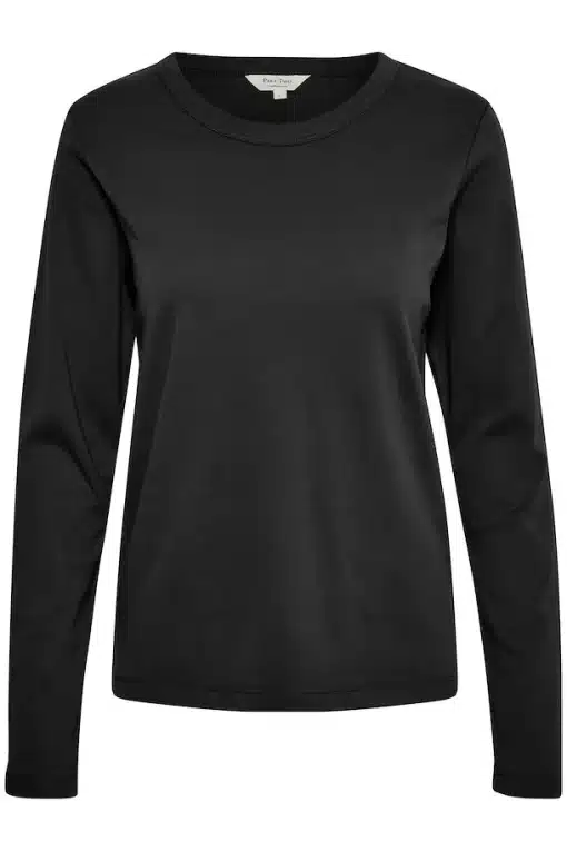 Part Two Refia Long Sleeve T-shirt Black