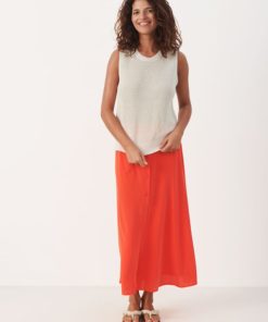 Part Two Inia Vest Whitecap Gray