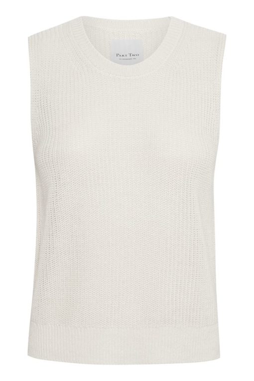 Part Two Inia Vest Whitecap Gray