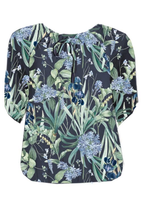 STI Kady Blouse Ink Blue