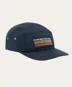 Knowledge Cotton Apparel Backley Cap Total Eclipse