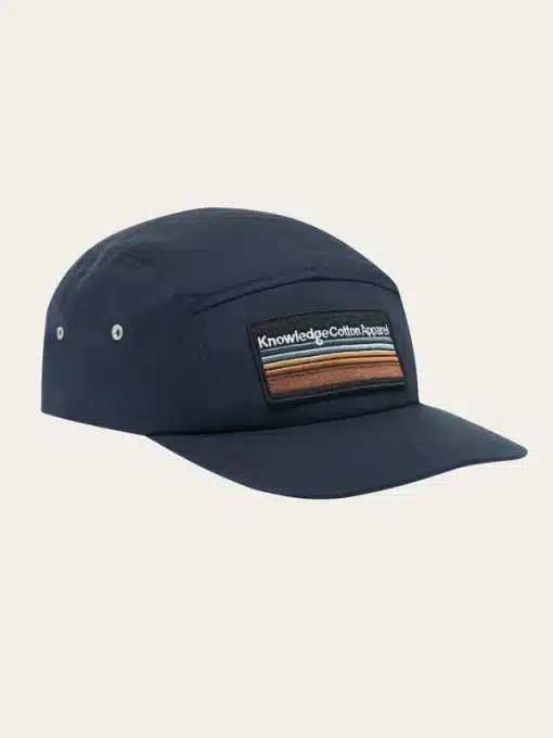 Knowledge Cotton Apparel Backley Cap Total Eclipse