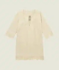 OAS Ecru Odilia Terry Dress