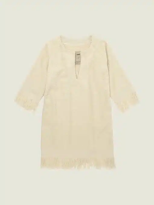 OAS Ecru Odilia Terry Dress
