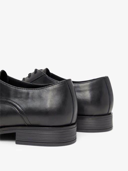 Bianco Biabyron Leather Derby Black