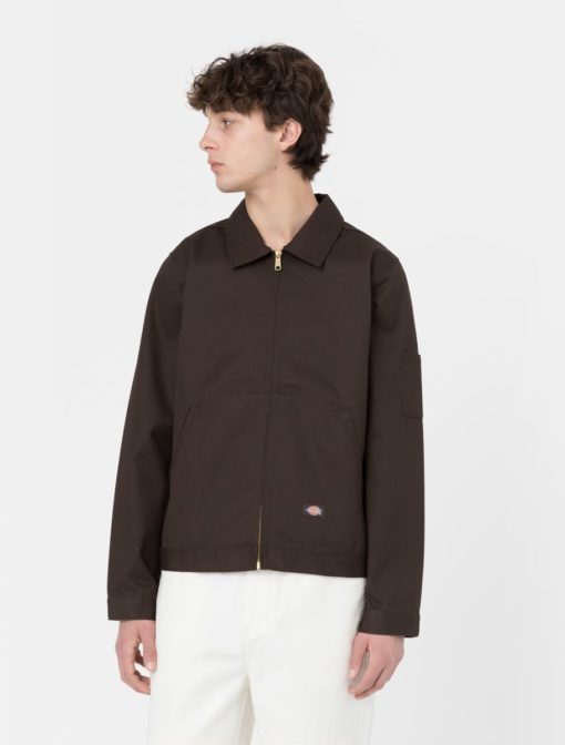 Dickies Unlined Eisenhower Jacket Dark Brown