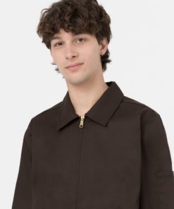 Dickies Unlined Eisenhower Jacket Dark Brown
