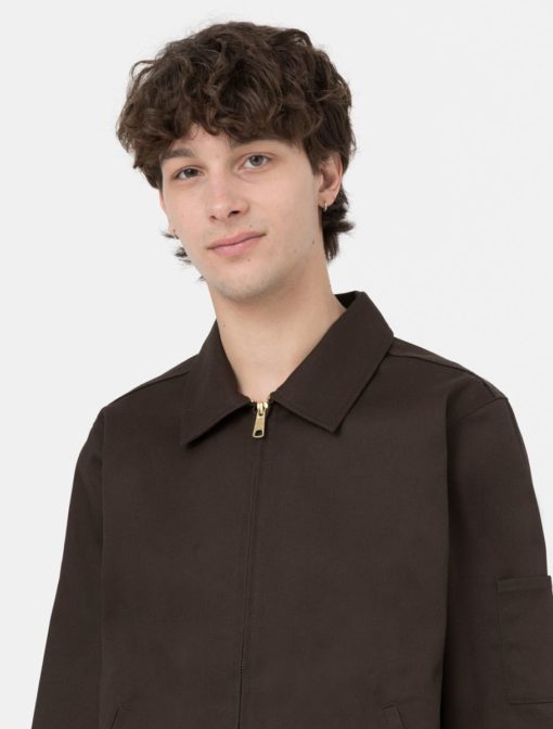 Dickies Unlined Eisenhower Jacket Dark Brown