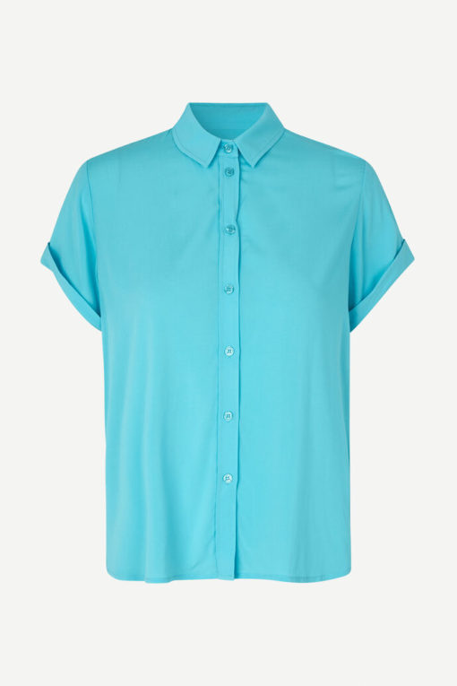 Samsoe & Samsoe Majan Shirt Blue Topaz