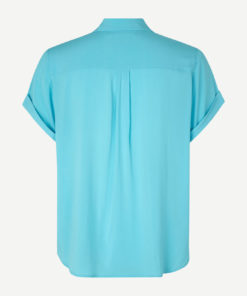 Samsoe & Samsoe Majan Shirt Blue Topaz