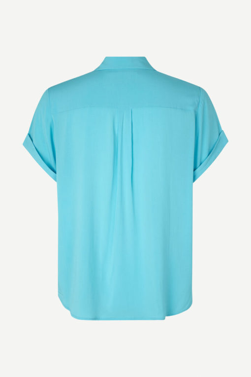 Samsoe & Samsoe Majan Shirt Blue Topaz