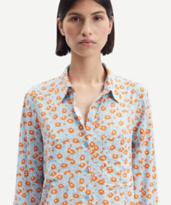 Samsoe & Samsoe Milly Shirt Ditsy Topaz