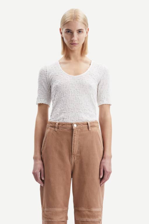 Samsoe & samsoe Sia T-shirt Clear Cream