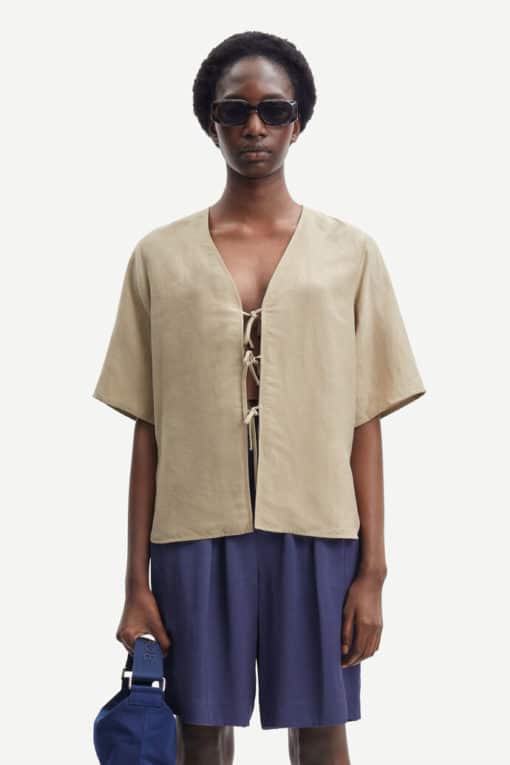 Samsoe & Samsoe Jalia Blouse Silver Sage