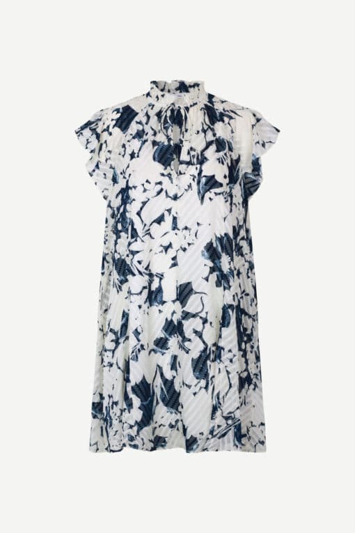 Samsoe & Samsoe Karookh Dress Floral Blue