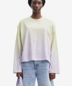 Samsoe & Samsoe Cerise T-shirt Lemon Tie Dye