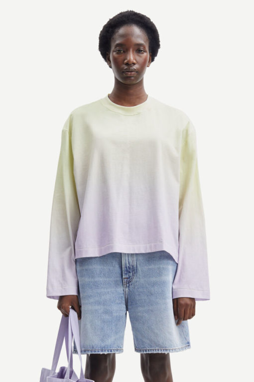 Samsoe & Samsoe Cerise T-shirt Lemon Tie Dye