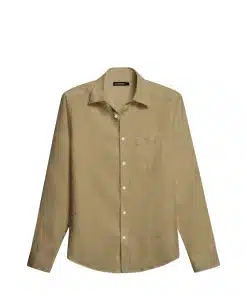 J.Lindeberg Clean Linen Shirt Aloe