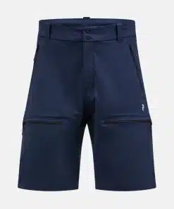 Peak Performance Stretch Trek Shorts Men Blue Shadow