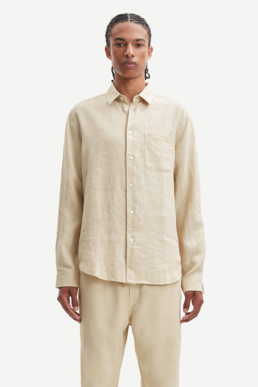 Samsoe & Samsoe Liam NF Shirt Caste Wall