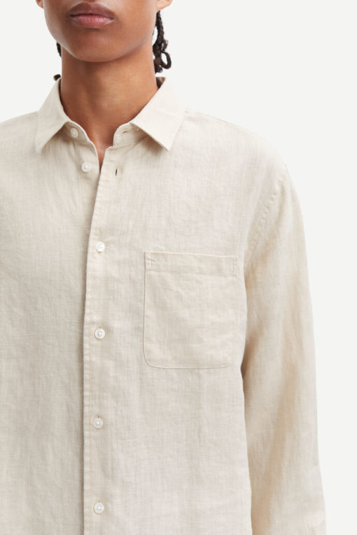 Samsoe & Samsoe Liam NF Shirt Caste Wall