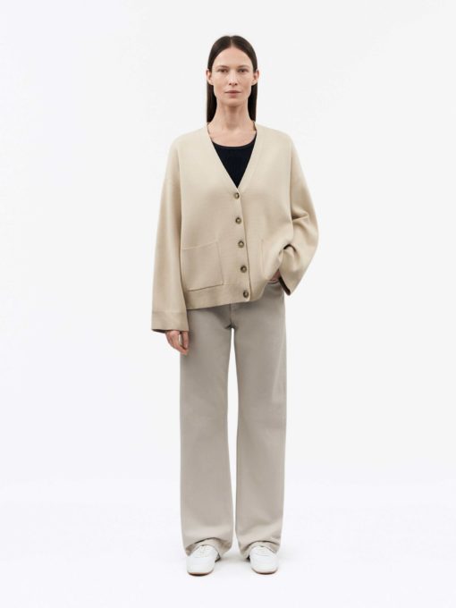 Tiger of Sweden Silvyiya Cardigan Dark White