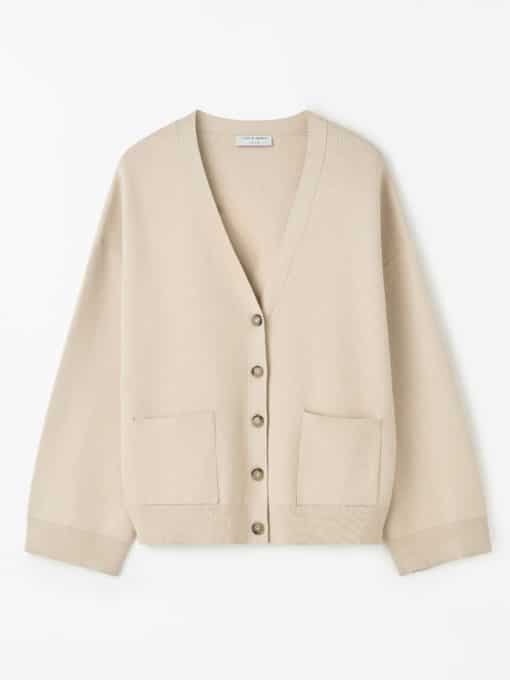 Tiger of Sweden Silvyiya Cardigan Dark White