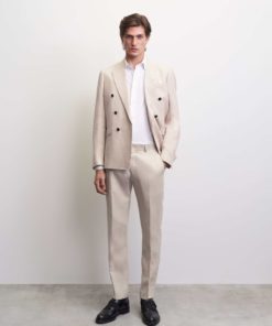 Tiger of Sweden Tenutas Trousers Cream Sand