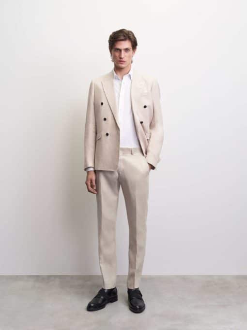 Tiger of Sweden Tenutas Trousers Cream Sand