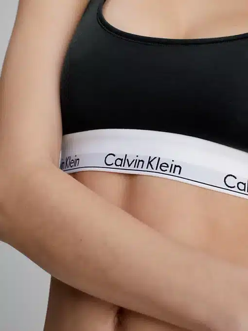 Calvin Klein Modern Cotton Bralette Black