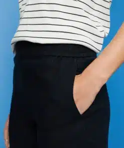Esprit Linen Pants Black