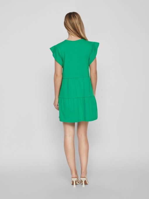 Vila Summer Dress Green Bee