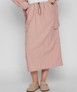Vila Pocky Skirt Misty Rose