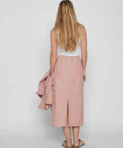 Vila Pocky Skirt Misty Rose