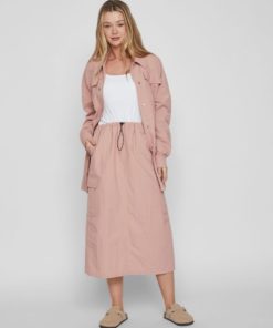 Vila Pocky Skirt Misty Rose