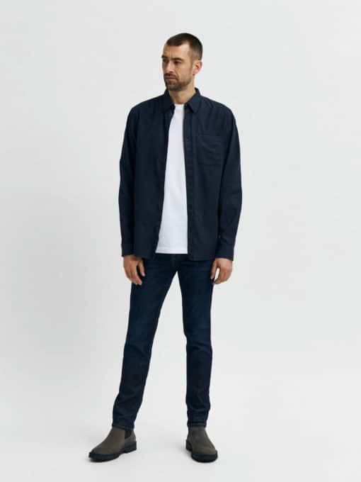 Selected Homme Slim Leon Dark Blue Denim